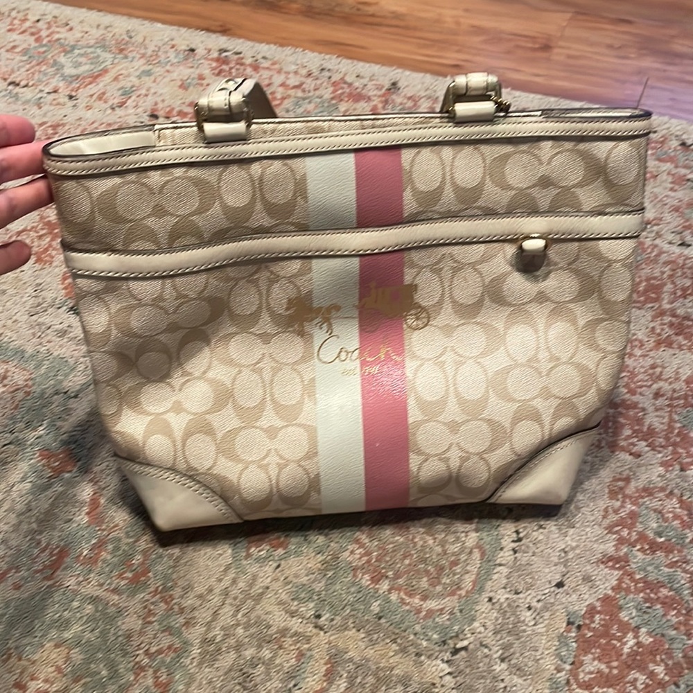 Vintage Coach Tote